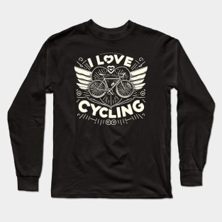 Cycling is my Passion - cycling lovers Long Sleeve T-Shirt
